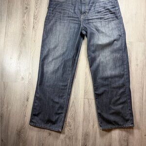 Ecko Unltd Jeans Mens 40x32 Relaxed Straight Hip Hop Streetwear Embroidered